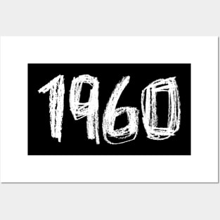 1960 Birthday, Birth Year 1960, Born in 1960 Posters and Art